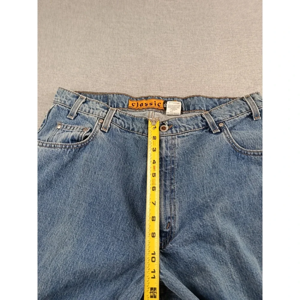 Vintage Levi's Classic Silver Tab Denim Jeans Mens 38X32 Blue Zip Fly 90s USA